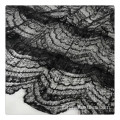 Abiti da sposa Fabrics Ruffle Tulle Feather Tasto tessuto Black Lace Cucitura